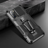 Samsung Galaxy A02s Cover med Bælteclip Sort