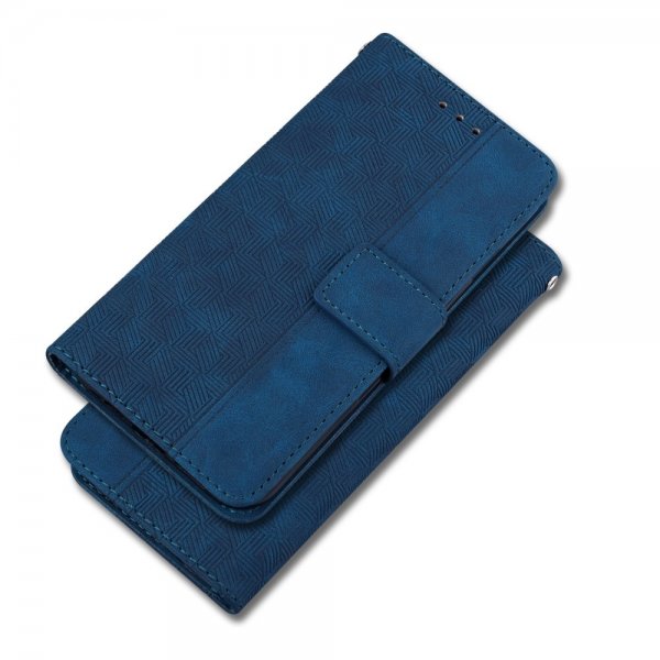 Samsung Galaxy A03 Cover Mønstret Blå