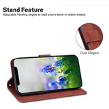 Samsung Galaxy A03 Cover Mønstret Brun