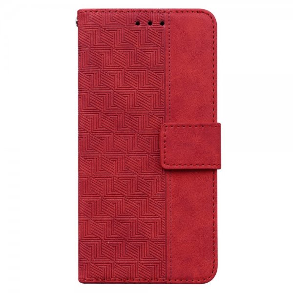Samsung Galaxy A03 Cover Mønstret Rød