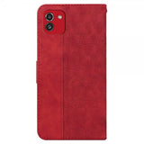 Samsung Galaxy A03 Cover Mønstret Rød