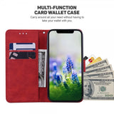 Samsung Galaxy A03 Cover Mønstret Rød