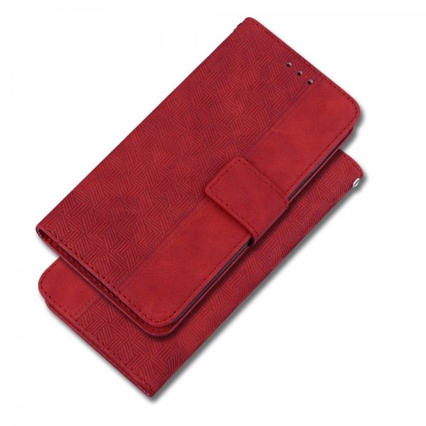Samsung Galaxy A03 Cover Mønstret Rød