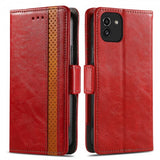 Samsung Galaxy A03 Cover Stripe Rød