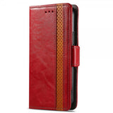 Samsung Galaxy A03 Cover Stripe Rød