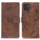 Samsung Galaxy A03 Cover Vintage Brun