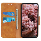 Samsung Galaxy A03 Cover Vintage Lysebrun