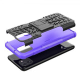 Samsung Galaxy A03 Cover Dækmønster Standfunktion Lilla