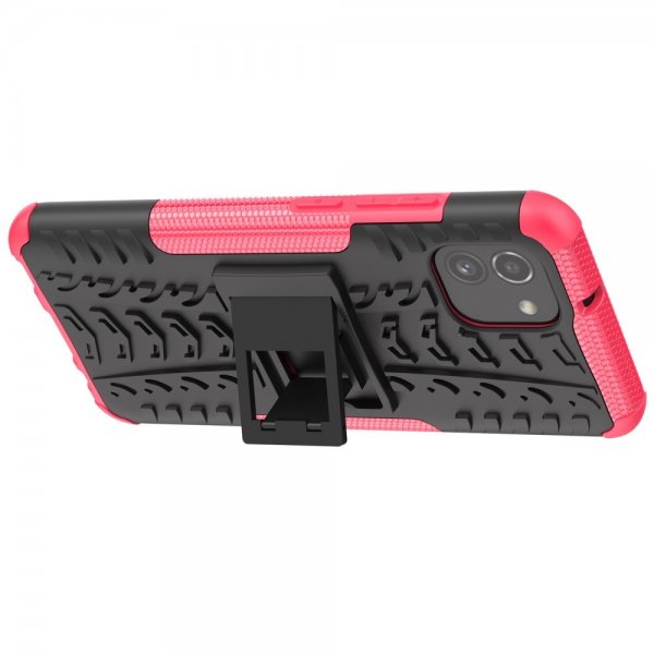Samsung Galaxy A03 Cover Dækmønster Standfunktion Magenta