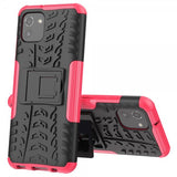 Samsung Galaxy A03 Cover Dækmønster Standfunktion Magenta