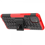 Samsung Galaxy A03 Cover Dækmønster Standfunktion Rød