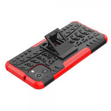 Samsung Galaxy A03 Cover Dækmønster Standfunktion Rød