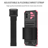 Samsung Galaxy A03 Cover med Håndgreb Rosa