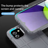 Samsung Galaxy A03 Cover Gittermønster Grå