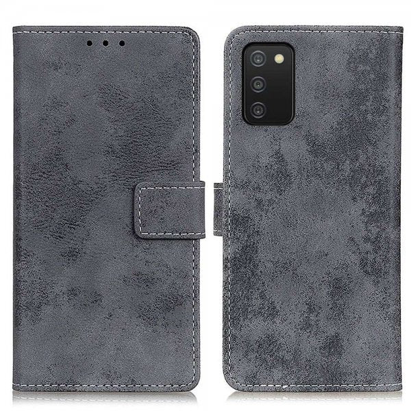 Samsung Galaxy A03s Cover Vintage Grå