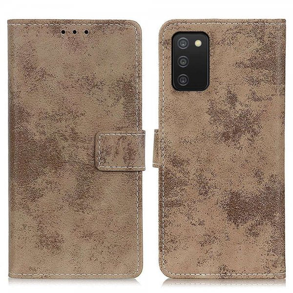 Samsung Galaxy A03s Etui Vintage Khaki