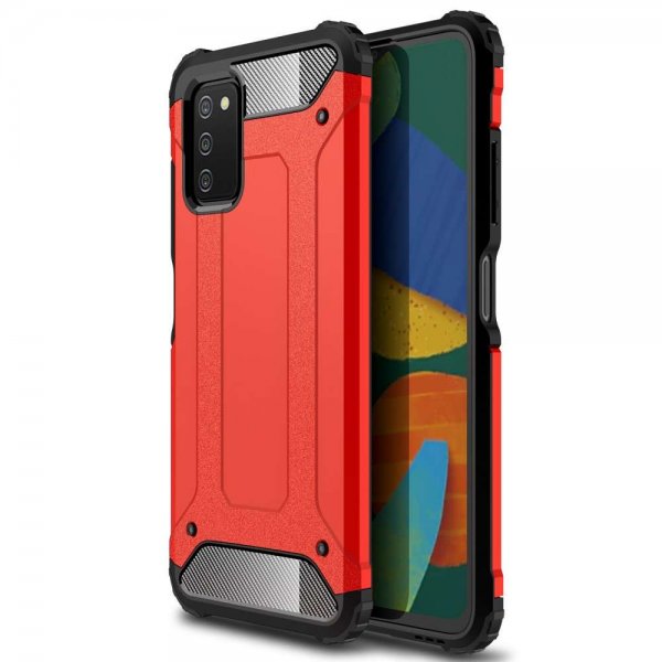 Samsung Galaxy A03s Cover Armor Rød