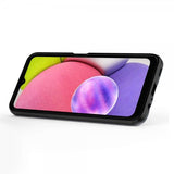 Samsung Galaxy A03s Cover med Ringholder Blå