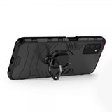 Samsung Galaxy A03s Cover med Ringholder Sort