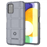 Samsung Galaxy A03s Cover Gittermønster Grå