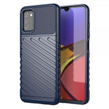 Samsung Galaxy A03s Cover Thunder Series Blå