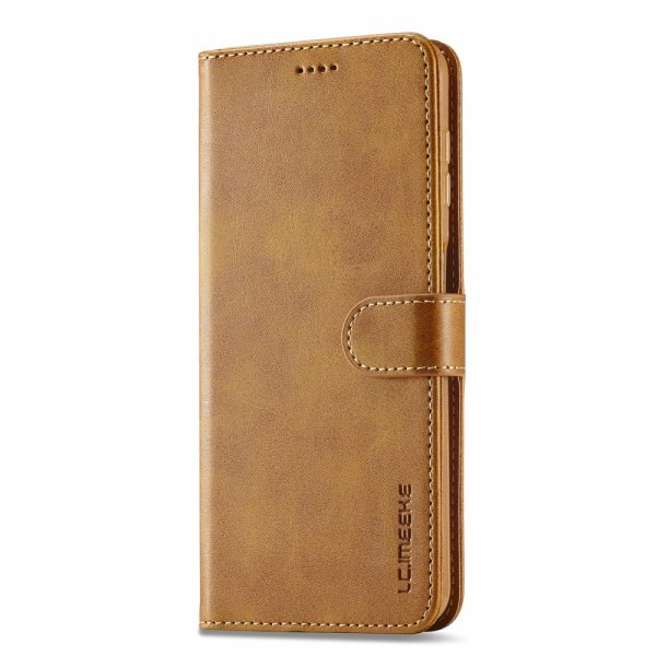 Lc.Imeeke Samsung Galaxy A04s/Galaxy A13 5G Etui med Kortlomme Standfunktion Lysebrun