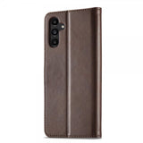 Lc.Imeeke Samsung Galaxy A04s/Galaxy A13 5G Etui med Kortlomme Standerfunktion Mørkebrun