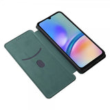 Samsung Galaxy A05s Cover Kulfibertekstur Grøn