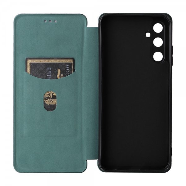 Samsung Galaxy A05s Cover Kulfibertekstur Grøn