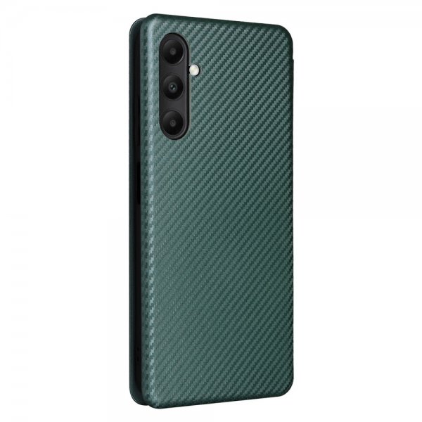 Samsung Galaxy A05s Cover Kulfibertekstur Grøn