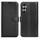 Samsung Galaxy A05s Etui Litchi Sort