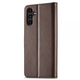 Lc.Imeeke Samsung Galaxy A05s Cover med Kortlomme Standerfunktion Mørkebrun