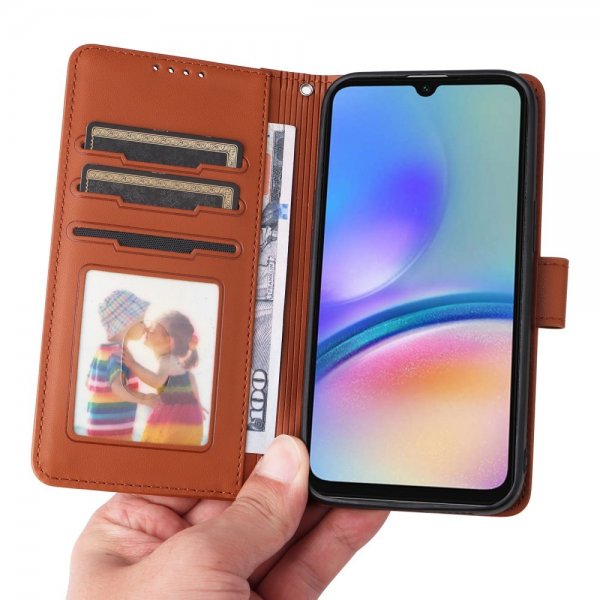 Betopnice Samsung Galaxy A05s Cover med Aftageligt Etui 005 Brun