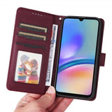 Betopnice Samsung Galaxy A05s Cover med Aftagelig Skal 005 Rød
