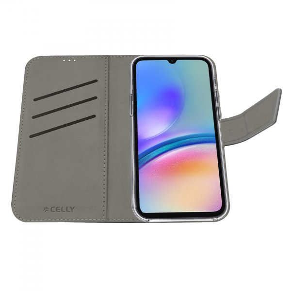 Celly Samsung Galaxy A05s Fodral Wally Wallet Case Sort