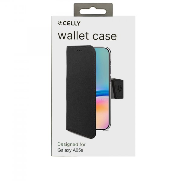 Celly Samsung Galaxy A05s Fodral Wally Wallet Case Sort