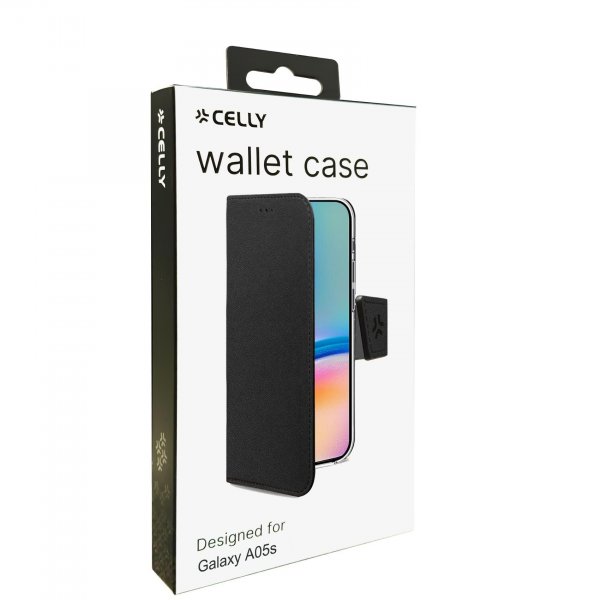 Celly Samsung Galaxy A05s Fodral Wally Wallet Case Sort