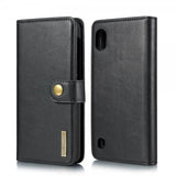 Dg.Ming Samsung Galaxy A10 Etui Aftagelig skal Sort