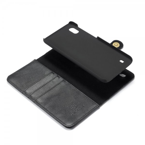 Dg.Ming Samsung Galaxy A10 Etui Aftagelig skal Sort