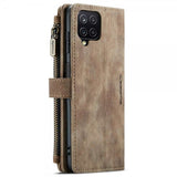 CaseMe Samsung Galaxy A12 Etui C30 Series Brun