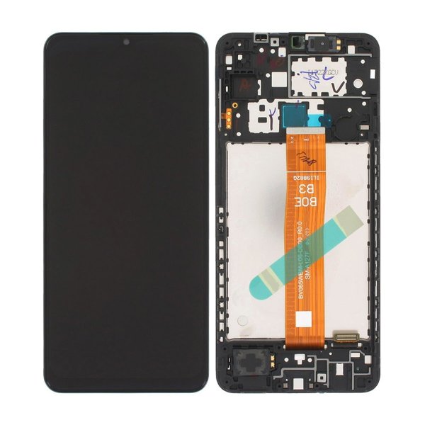 Samsung Galaxy A12 Nacho/A12s Skærm med LCD Display Original - Sort