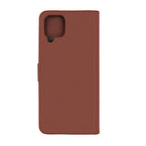 Samsung Galaxy A12 Cover med Stativ Brun
