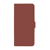 Samsung Galaxy A12 Cover med Stativ Brun