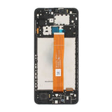 Samsung Galaxy A12 Skærm med LCD Display Original - Sort