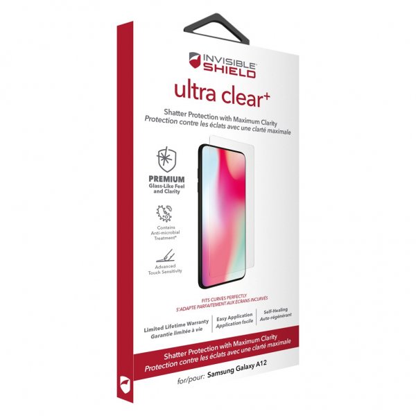 ZAGG InvisibleShield Samsung Galaxy A12 Skærmbeskyttelse Ultra Clear+