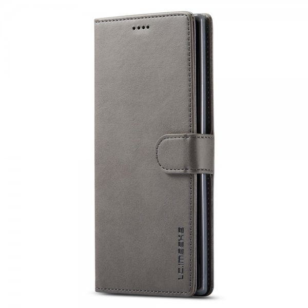 Lc.Imeeke Samsung Galaxy A13 4G Cover med Kortlomme Kickstand Funktion Grå