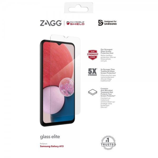 ZAGG InvisibleShield Samsung Galaxy A13 4G Skærmbeskyttelse Glass Elite