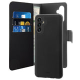 Puro Samsung Galaxy A13 5G/Galaxy A04s Cover 2 i 1 Pung Etui Aftageligt Cover Sort