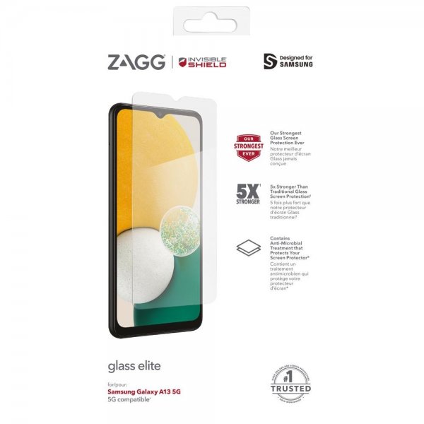 ZAGG InvisibleShield Samsung Galaxy A13 5G Skærmbeskyttelse Glass Elite