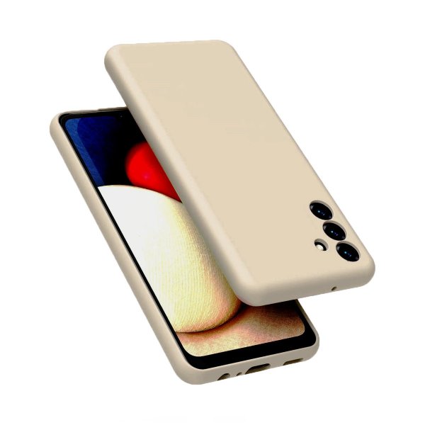 Rvelon Samsung Galaxy A13 4G Cover Silikone Beige